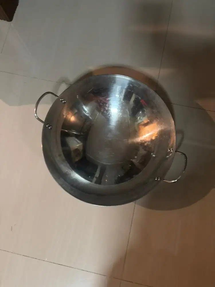 Kuali stainless steel  40 cm