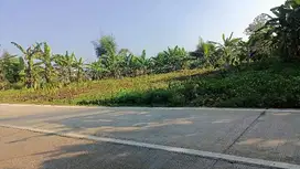Tanah Dijual Murah, View Perbukitan Sentul,  di Pinggir Jalan