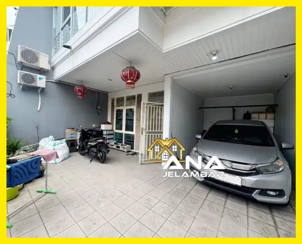 ANA RUMAH MURAH UK 7X20M DI KOMPLEK KAVLING POLRI JELAMBAR ka