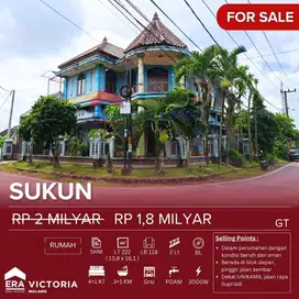 Dijual Rumah Sukun murah dan Turun harga