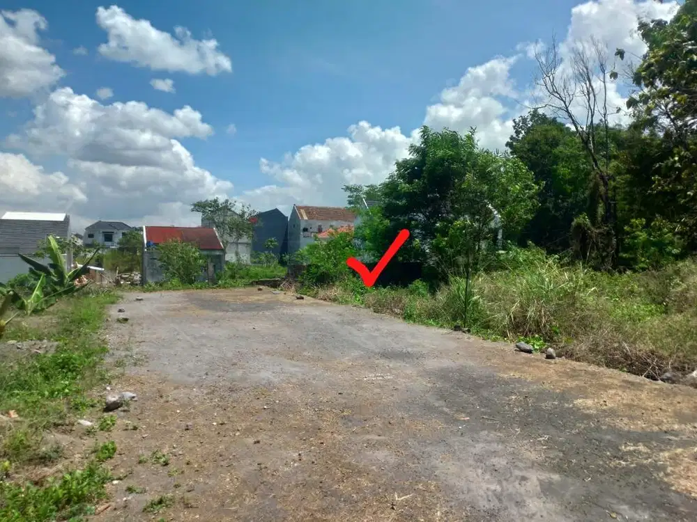 Dijual Tanah Kavling Strategis Area Selatan Kampus UII Ngaglik Sleman