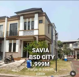 Rumah Hoek 1.999 M SAVIA BSD CITY