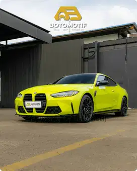 BMW M4 Competition G82 Coupe 2023 Sao Paulo Yellow On White