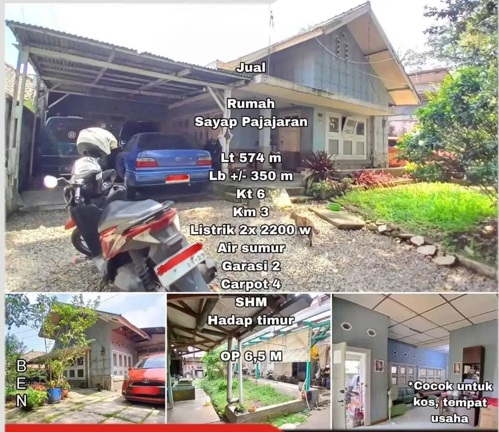 Termurah! Rumah Bagus di Sayap Pajajaran Bandung