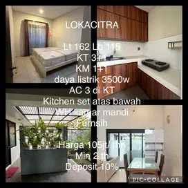 Termurah! Rumah furnish lokacitra, bandung