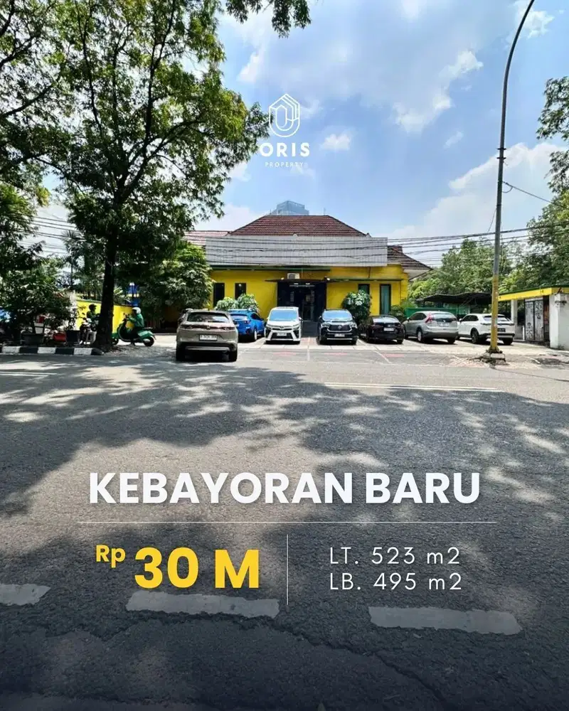 For Sale Bangunan 1,5 lantai Cocok Untuk Usaha, Kantor & Hadap Selatan