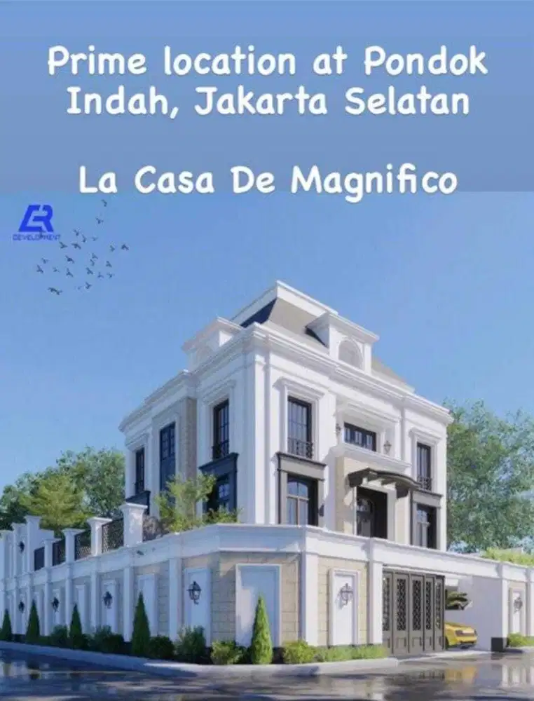 RUMAH MEWAH BRAND NEW PRIVATE POOL DI PONDOK INDAH DALAM CLUSTER