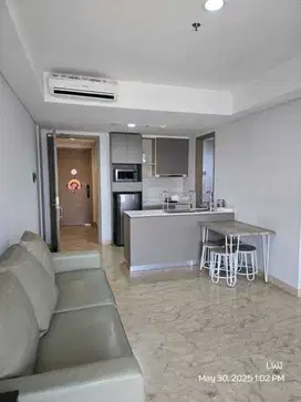 Disewakan Apartemen Gold Coast PIK 2BR, 90m2, Full Furnish, Sea View