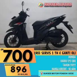 FREE SERVIS 1 TAHUN HONDA VARIO 125 CBS TAHUN 2022