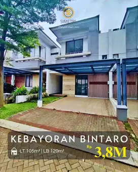 Rumah di sektor 7 Kebayoran Bintaro, Lokasi Premiun dekat akses tol