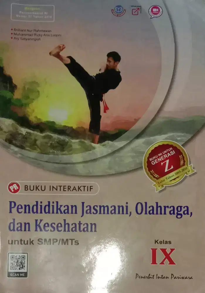 Buku cetak SMP kelas 9  persatu bukunya Rp.15.000