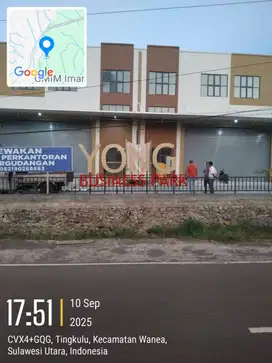 disewakan lahan perkantoran plus pergudangan