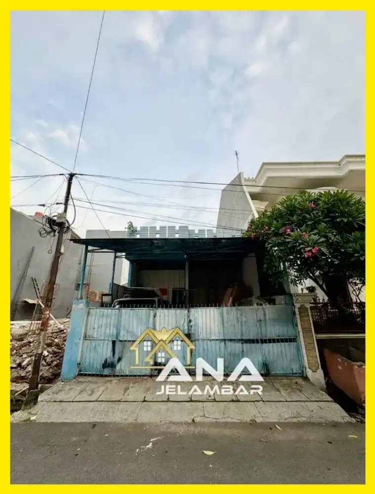 ANA RUMAH HITUNG TANAH UK 6.5X20M DI JELAMBAR