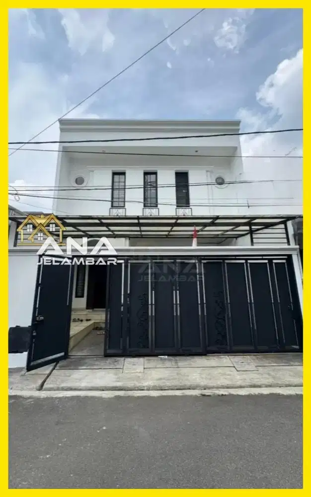 ANA RUMAH UK 8X15M MODEL AMERICAN CLASSIC DI KOMPLEK MERUYA