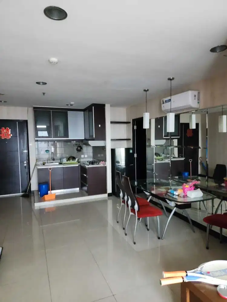 Apartemen Cbd pluit luas 70m2 full furnished 3br renov jadi 2br