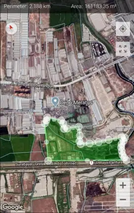 D Jual Tanah dSurabaya Tambak Langon