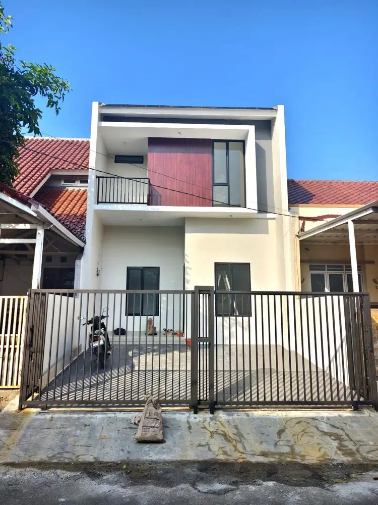 Rumah bangunan baru melati mas bsd hadap utara