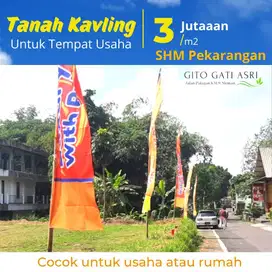 Tanah Kavling Gito Gati Cocok Untuk Ruko