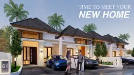 Rumah bantul all in bantul dengan mezzanine