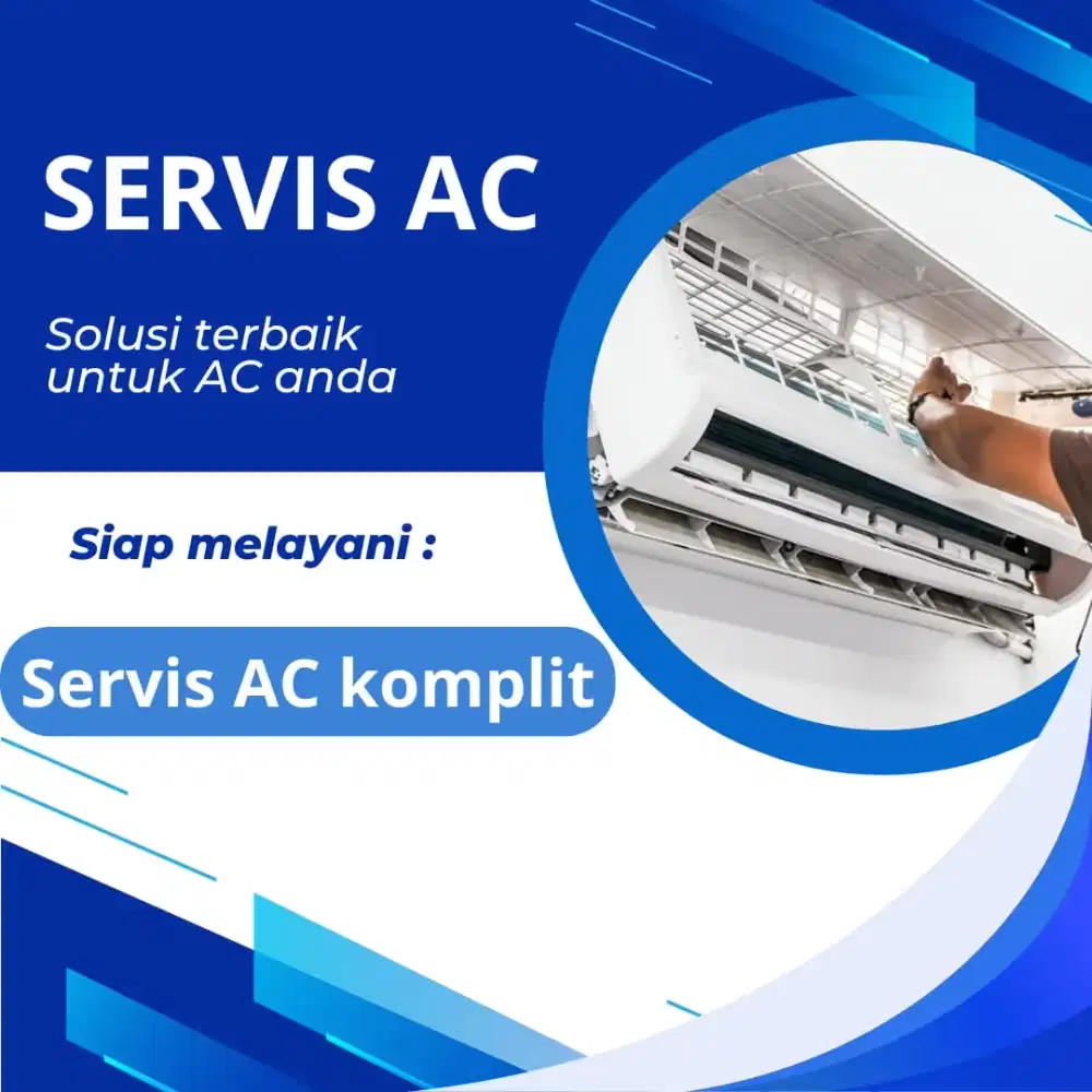 Cuci dan servis ac