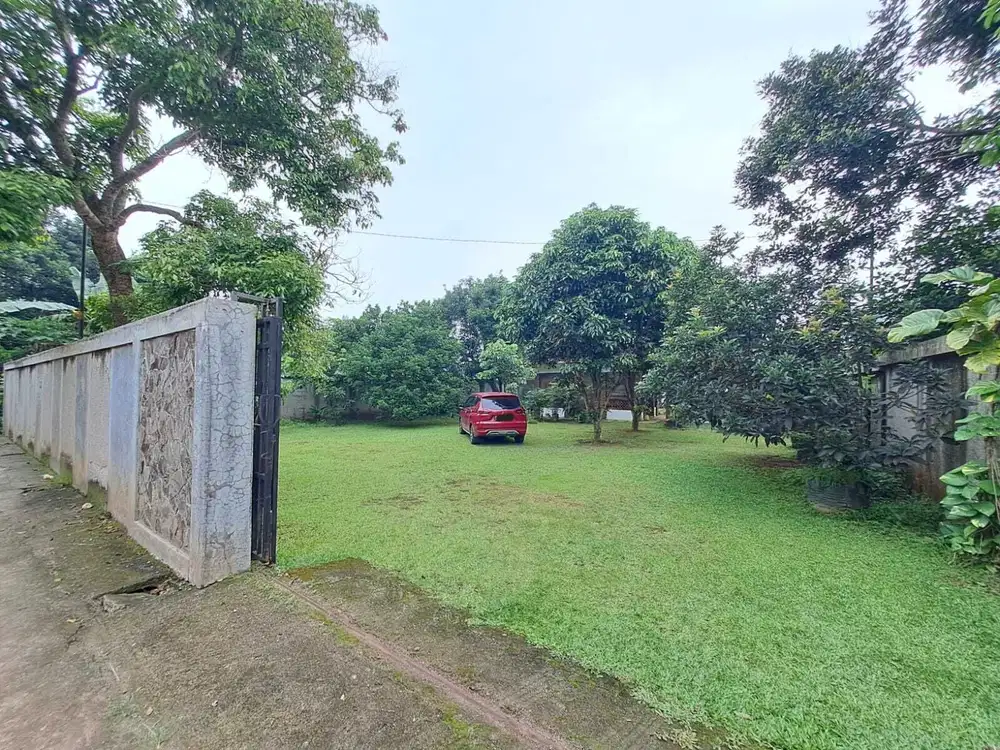 Dijual tanah dan bangunan diparung Bogor lokasi strategis