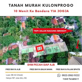 Tanah Murah Kulonprogo All In Dekat Bandara YIA