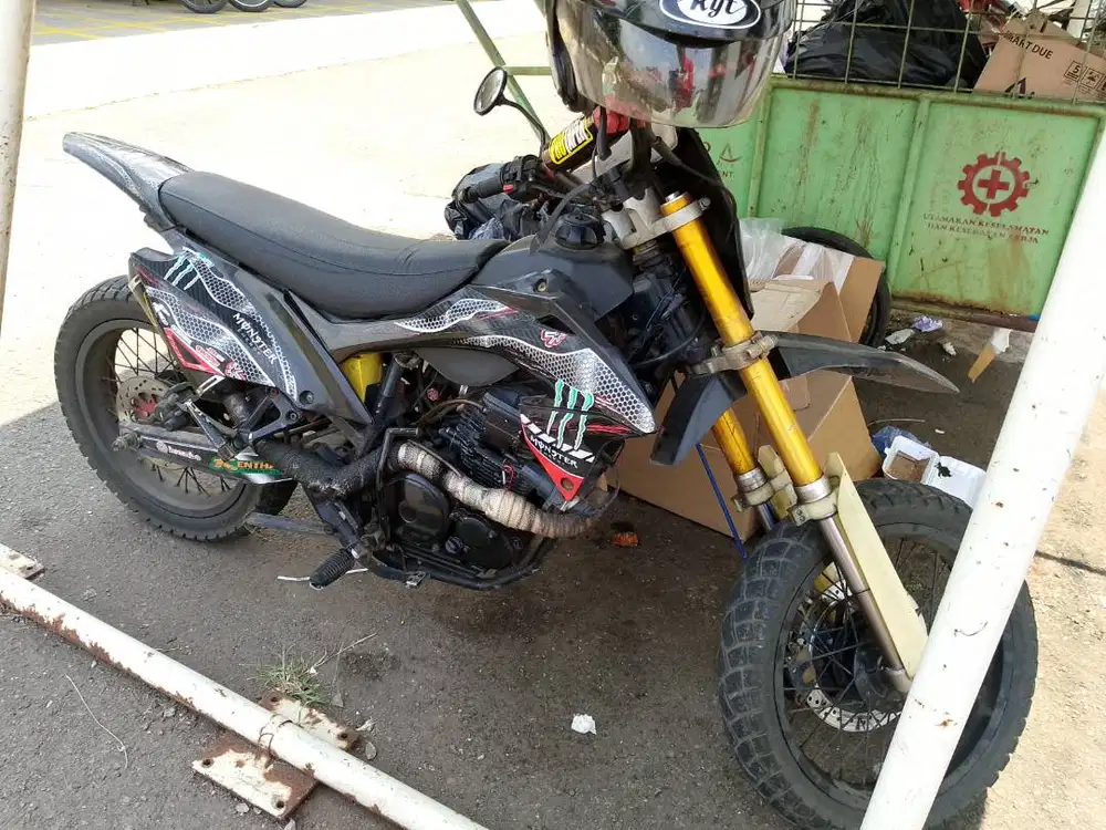 Dijual scorpio modif trail supermoto