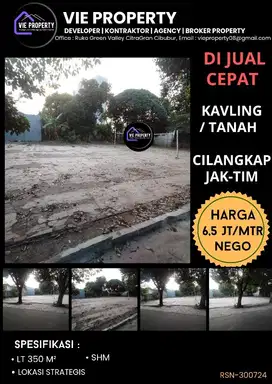 MURAAH   DIJUAL TANAH STRATEGIS DI CILANGKAP JAKTIM