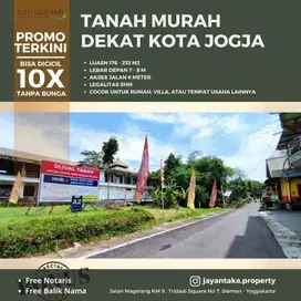 Tanah Dijual Jogja Cocok Untuk Ruko