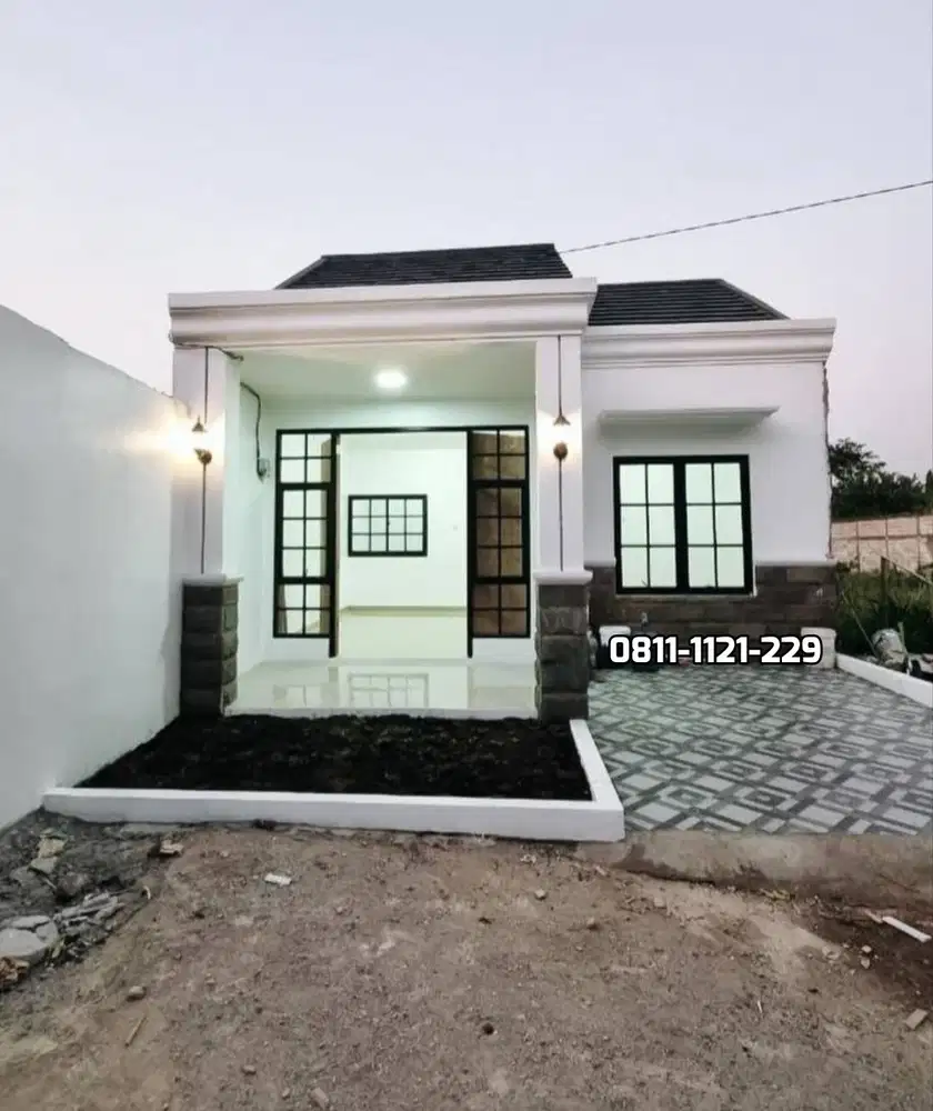 Rumah dekat GDC Pinggir Jalan Raya 10 Menit ke Stasiun Depok Tanpa DP