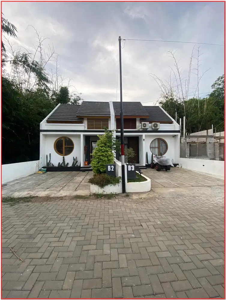 Rumah Gaya Jepang 400m ke Brimob Sentolo Minimalis Jogja