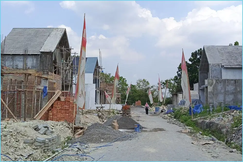 Rumah Dijual Sleman Serasa Villa Ada Pos Security 6 Km Ke Malioboro