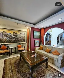 Rumah 2 Lantai di Duta Permai, Pondok Indah, Jakarta Selatan