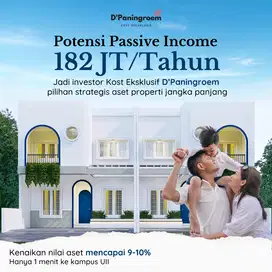 Rumah Kost Dijual Jogja dekat Kampus UII Jalan Kaliurang