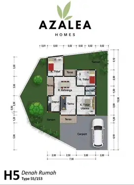 Tanah 2 jutaan dalam cluster siap bangun selatan UMY