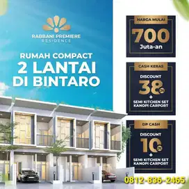 Rumah 2 Lantai Mulai 700 Juta di Rabbani Premiere Residence Bintaro