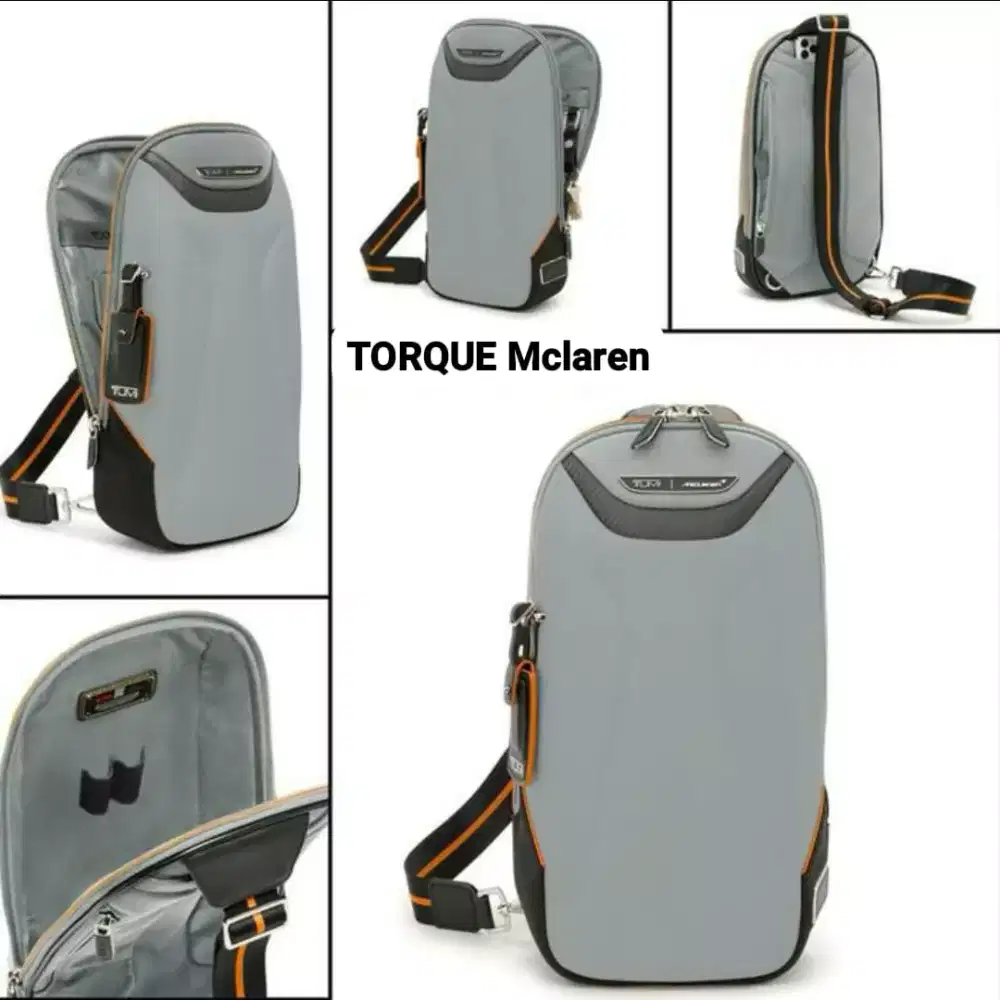 Tas Tumi Torque Mclaren Slingbag Bodybag Grey Abu