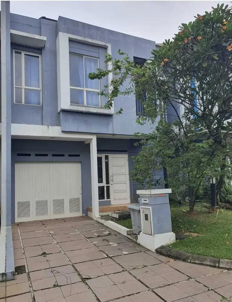 Jual rumah 2 lantai turun harga di gading serpong
