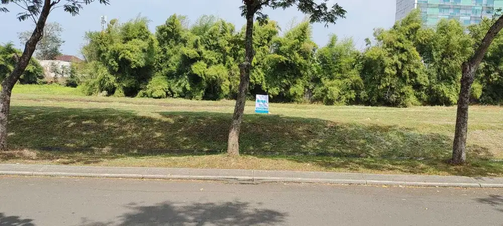 Tanah di Deltamas Cikarang Hadap Jl raya Luas 2.600 Rp. 10 Jt /M SHGB