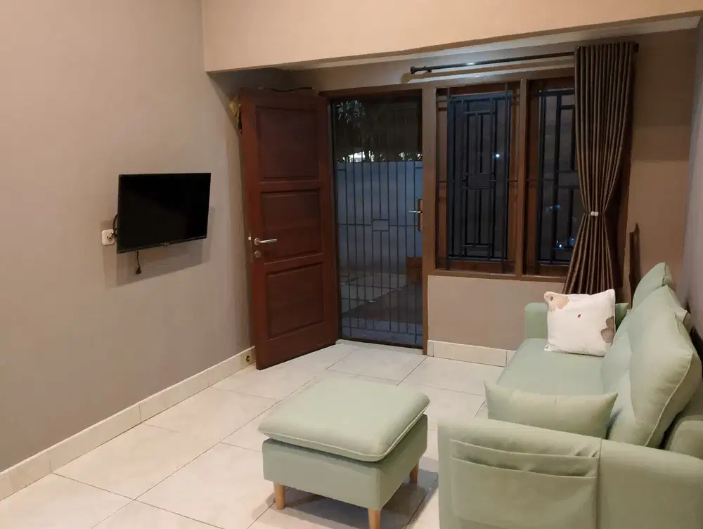 Dijual rumah cantik dan rapi 1 lantai fully furnished di Sepatan