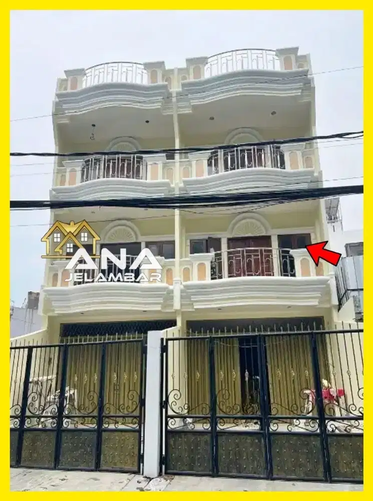 ANA RUMAH NGANTONG LT.110M DI KOMPLEK KAVLING POLRI JELAMBAR
