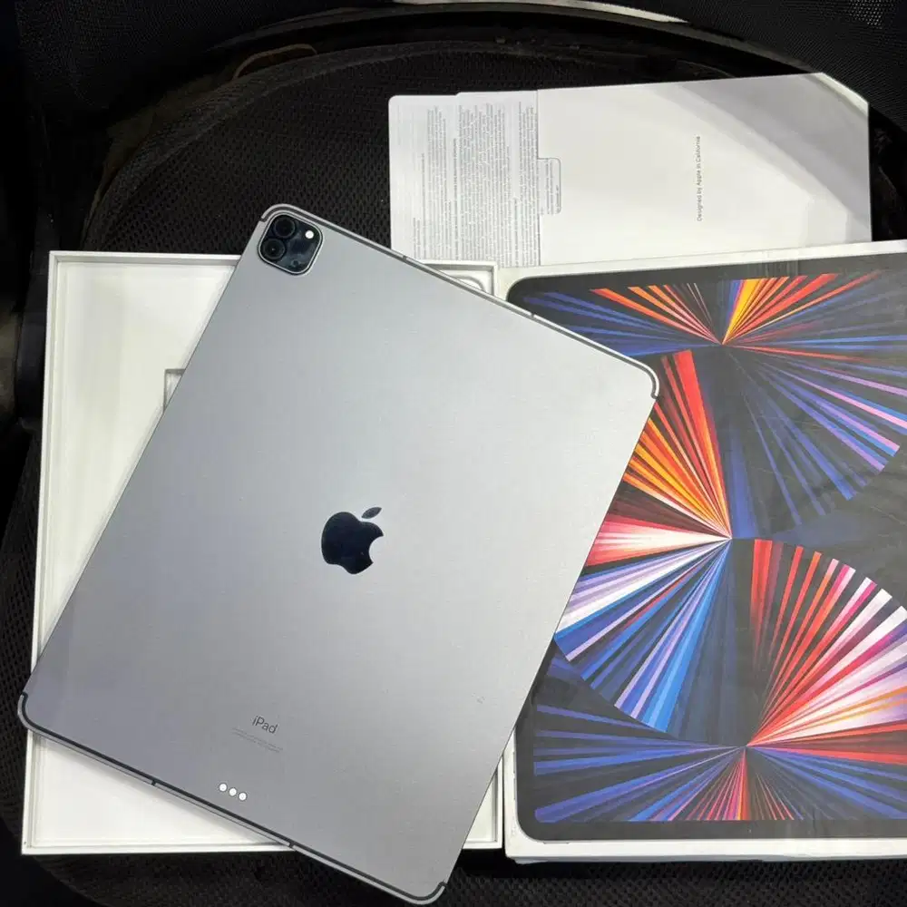 ipad pro M1 256gb ibox 12,9 inch wifi cellular fullset original