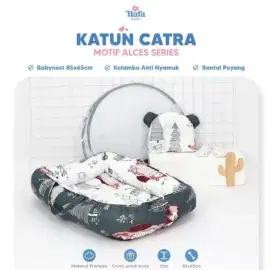 Tempat tidur bayi free kelambu dan bantal
