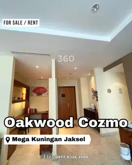 Dijual Apartemen Oakwood Cozmo 3BR Uk207 m2 Elegant at Jakarta Selatan