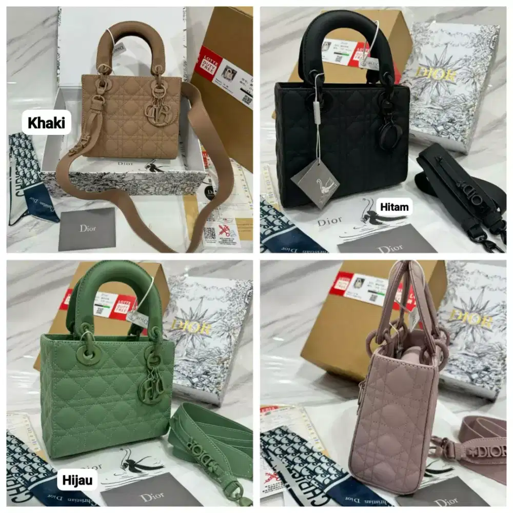 TAS DIOR LADY MATTE SMALL SIZE 20cm