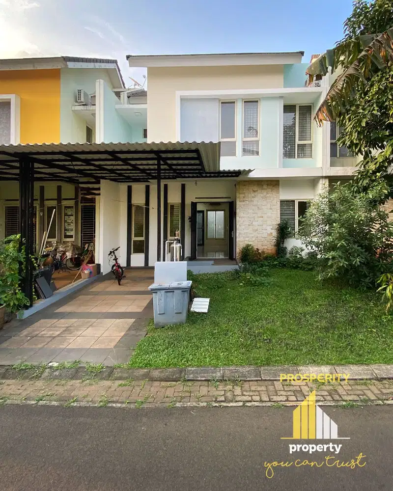 Rumah Cluster New Jasmine Dekat SMS Strategis di Gading Serpong