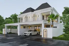 Rumah sleman di jual 2 lantai dekat citra sun bonus Jacuzzy