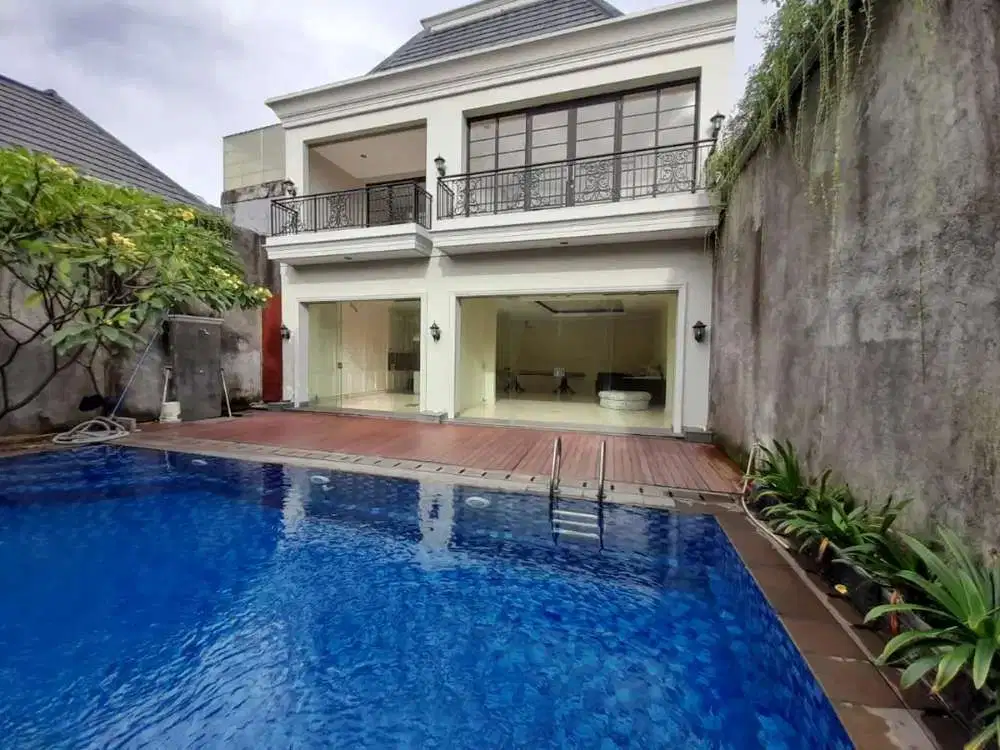 DIJUAL CEPAT MURAH RUMAH MEWAH PRIVATE POOL KEMANG JAKARTA SELATAN