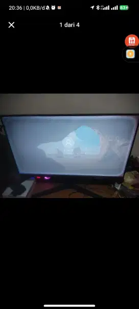 Komputer satu paket monitor Cpu amd ryzen 5 3400G ram 8 GB ssd 256 gb