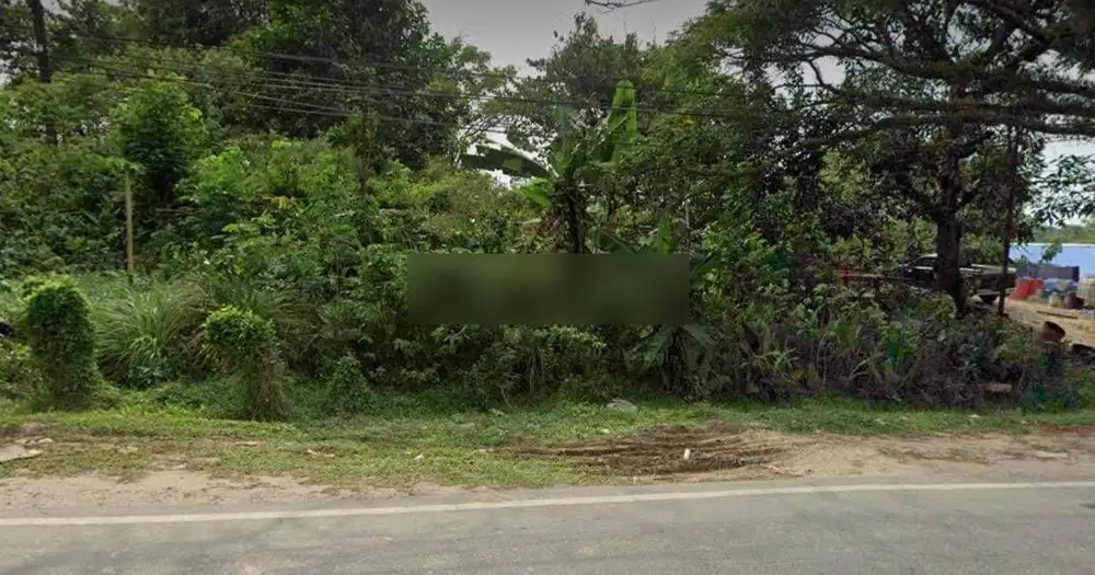 TANAH/LAHAN PINGGIR JL POROS SOEKARNO- HATTA KM13 COCOK DIBUAT GUDANG